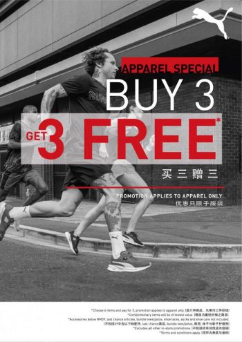 Puma-Outlet-June-Sale-Buy-3-Free-3-at-Mitsui-Outlet-Park-350x495 - Apparels Fashion Accessories Fashion Lifestyle & Department Store Malaysia Sales Selangor 