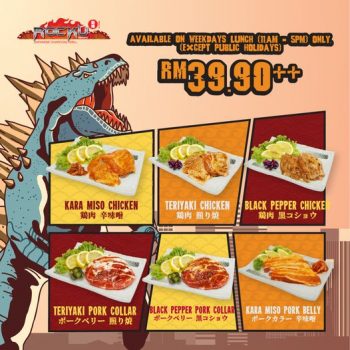 ROCKU-Yakiniku-MeatZilla-Lunch-Promo-350x350 - Beverages Buffet Food , Restaurant & Pub Kuala Lumpur Promotions & Freebies Selangor 