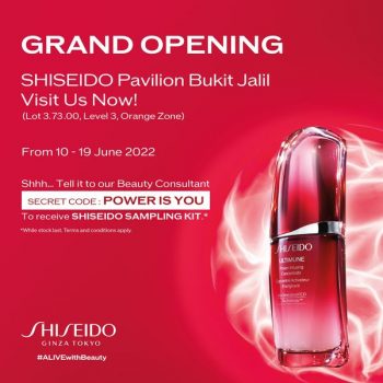 SHISEIDO-Grand-Opening-Deal-at-Pavilion-Bukit-Jalil-350x350 - Beauty & Health Kuala Lumpur Personal Care Promotions & Freebies Selangor Skincare 