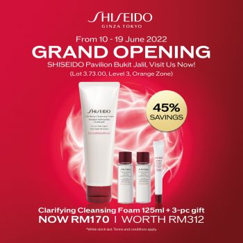 SHISEIDO-Grand-Opening-Deal-at-Pavilion-Bukit-Jalil-4-350x350 - Beauty & Health Kuala Lumpur Personal Care Promotions & Freebies Selangor Skincare 