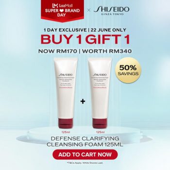 SHISEIDO-Super-Brand-Day-Deal-on-Lazada-350x350 - Beauty & Health Johor Kedah Kelantan Kuala Lumpur Melaka Negeri Sembilan Online Store Pahang Penang Perak Perlis Personal Care Promotions & Freebies Putrajaya Sabah Sarawak Selangor Skincare Terengganu 