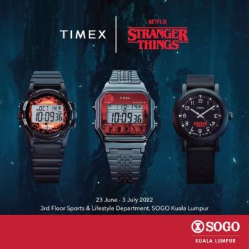 SOGO-Timex-x-Stranger-Things-Collection-350x350 - Fashion Accessories Fashion Lifestyle & Department Store Kuala Lumpur Promotions & Freebies Selangor Watches 