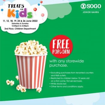 SOGO-Treats-For-Kids-Promotion-1-350x349 - Baby & Kids & Toys Babycare Children Fashion Johor Promotions & Freebies Toys 