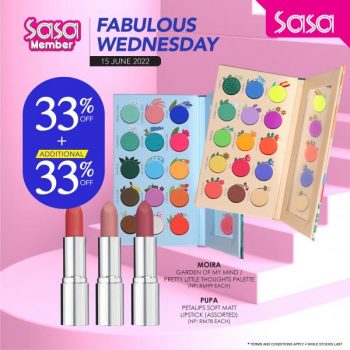 SaSa-Fabulous-Wednesday-Promotion-2-350x350 - Beauty & Health Cosmetics Fragrances Johor Kedah Kelantan Kuala Lumpur Melaka Negeri Sembilan Pahang Penang Perak Perlis Personal Care Promotions & Freebies Putrajaya Sabah Sarawak Selangor Terengganu 