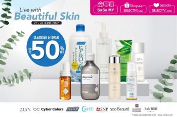 SaSa-Online-Skin-Cleanser-Toner-Promotion-350x232 - Beauty & Health Cosmetics Fragrances Johor Kedah Kelantan Kuala Lumpur Melaka Negeri Sembilan Pahang Penang Perak Perlis Personal Care Promotions & Freebies Putrajaya Sabah Sarawak Selangor Skincare Terengganu 
