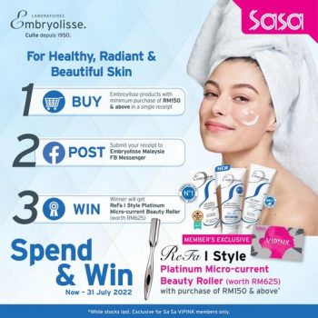 SaSa-Spend-Win-with-Embryolisse-350x350 - Beauty & Health Cosmetics Events & Fairs Johor Kedah Kelantan Kuala Lumpur Melaka Negeri Sembilan Online Store Pahang Penang Perak Perlis Personal Care Putrajaya Sabah Sarawak Selangor Skincare Terengganu 