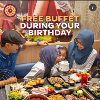 Seoul-Garden-Free-Buffet-on-your-Birthday-Month-Everyday-Promotion-350x350 - Beverages Food , Restaurant & Pub Johor Kedah Kelantan Kuala Lumpur Melaka Negeri Sembilan Pahang Penang Perak Perlis Promotions & Freebies Putrajaya Sabah Sarawak Selangor Terengganu 