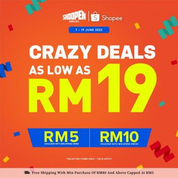 Shoopen-Shopee-Crazy-Deals-350x350 - Fashion Accessories Fashion Lifestyle & Department Store Footwear Johor Kedah Kelantan Kuala Lumpur Melaka Negeri Sembilan Online Store Pahang Penang Perak Perlis Promotions & Freebies Putrajaya Sabah Sarawak Selangor Terengganu 