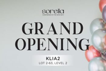Sorella-Opening-Promotion-at-KLIA2-350x233 - Fashion Accessories Fashion Lifestyle & Department Store Kuala Lumpur Lingerie Promotions & Freebies Selangor Underwear 