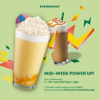 Starbucks-Mid-Week-Deal-350x350 - Beverages Food , Restaurant & Pub Johor Kedah Kelantan Kuala Lumpur Melaka Negeri Sembilan Pahang Penang Perak Perlis Promotions & Freebies Putrajaya Sabah Sarawak Selangor Terengganu 