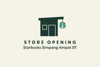 Starbucks-Opening-Promotion-at-Simpang-Ampat-DT-350x233 - Beverages Food , Restaurant & Pub Penang Promotions & Freebies 