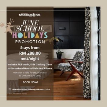Strawberry-Park-Resort-June-School-Holidays-Promotion-350x350 1-30 Jun 2022: Strawberry Park Resort June School Holidays Promotion