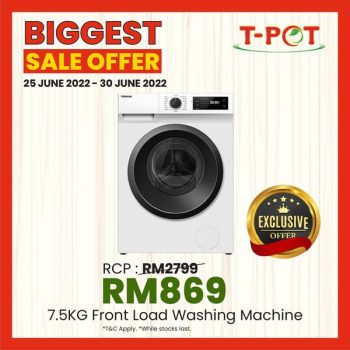 T-Pot-Biggest-Sale-Offer-1-350x350 - Electronics & Computers Home Appliances Kitchen Appliances Malaysia Sales Selangor 
