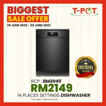T-Pot-Biggest-Sale-Offer-8-350x350 - Electronics & Computers Home Appliances Kitchen Appliances Malaysia Sales Selangor 