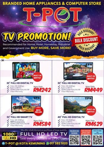T-Pot-Group-TV-Promotion-350x495 - Computer Accessories Electronics & Computers IT Gadgets Accessories Promotions & Freebies Selangor 