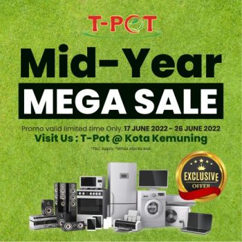 T-Pot-Mid-Year-Mega-Sale-350x350 - Electronics & Computers Home Appliances Johor Kedah Kelantan Kitchen Appliances Kuala Lumpur Malaysia Sales Melaka Negeri Sembilan Pahang Penang Perak Perlis Putrajaya Sabah Sarawak Selangor Terengganu 