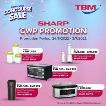 TBM-Sharp-Concourse-Sale-at-Central-i-City-350x350 - Electronics & Computers Home Appliances Kitchen Appliances Malaysia Sales Selangor 