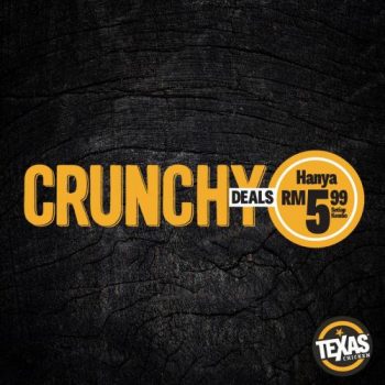 Texas-Chicken-Crunchy-Deals-350x350 - Beverages Food , Restaurant & Pub Johor Kedah Kelantan Kuala Lumpur Melaka Negeri Sembilan Pahang Penang Perak Perlis Promotions & Freebies Putrajaya Sabah Sarawak Selangor Terengganu 