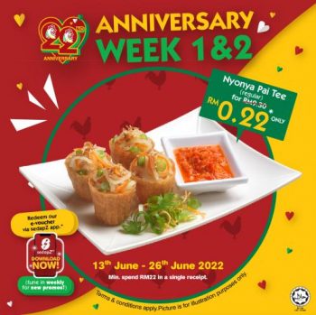 The-Chicken-Rice-Shop-Anniversary-Nyonya-Pai-Tee-Promo-1-350x349 - Beverages Food , Restaurant & Pub Johor Kedah Kelantan Kuala Lumpur Melaka Negeri Sembilan Pahang Penang Perak Perlis Promotions & Freebies Putrajaya Sabah Sarawak Selangor Terengganu 