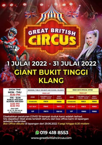 The-Great-British-Circus-is-back-in-Malaysia-350x497 - Events & Fairs Others Selangor 