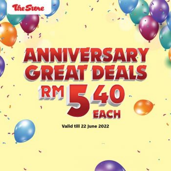 The-Store-Anniversary-Great-Deals-Promotion-350x350 - Johor Kedah Kelantan Kuala Lumpur Melaka Negeri Sembilan Pahang Penang Perak Perlis Promotions & Freebies Putrajaya Sabah Sarawak Selangor Supermarket & Hypermarket Terengganu 