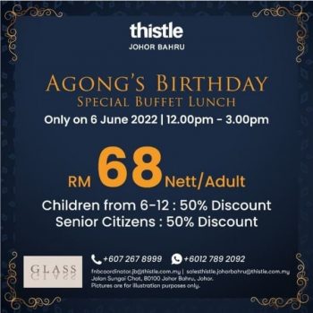 Thistle-Johor-Bahru-Agongs-Birthday-Special-350x349 - Beverages Food , Restaurant & Pub Johor Promotions & Freebies 