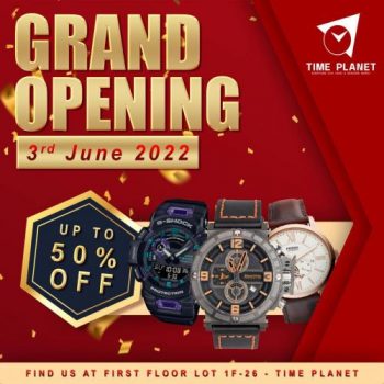 Time-Planet-Opening-Promotion-at-Sunway-Carnival-Mall-350x350 - Fashion Accessories Fashion Lifestyle & Department Store Penang Promotions & Freebies Watches 