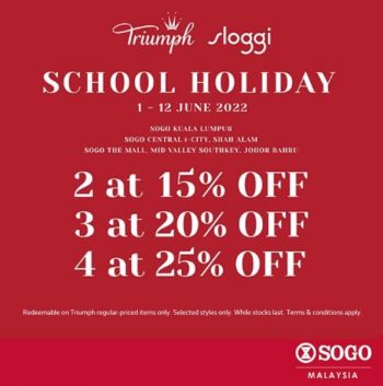 Triumph-Sloggi-School-Holiday-Sale-at-SOGO-350x353 1-12 Jun 2022: Triumph & Sloggi School Holiday Sale at SOGO