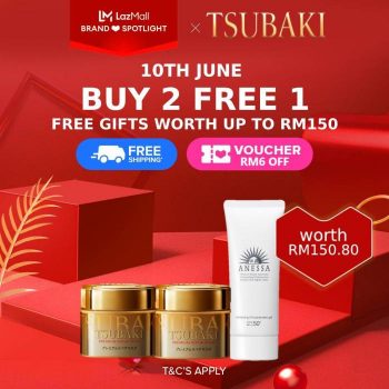 Tsubaki-Lazada-Brand-Spotlight-Promotion-350x350 - Beauty & Health Johor Kedah Kelantan Kuala Lumpur Melaka Negeri Sembilan Online Store Pahang Penang Perak Perlis Personal Care Promotions & Freebies Putrajaya Sabah Sarawak Selangor Skincare Terengganu 