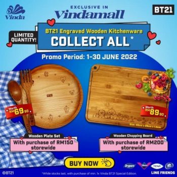 Vinda-BT21-Wooden-Plate-Collection-Promo-350x350 - Johor Kedah Kelantan Kuala Lumpur Melaka Negeri Sembilan Online Store Others Pahang Penang Perak Perlis Promotions & Freebies Putrajaya Sabah Sarawak Selangor Terengganu 
