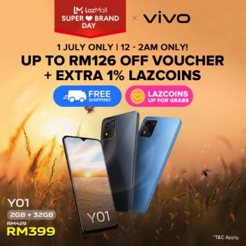 Vivo-Lazada-Super-Brand-Day-Promotion-350x350 - Electronics & Computers IT Gadgets Accessories Johor Kedah Kelantan Kuala Lumpur Melaka Mobile Phone Negeri Sembilan Online Store Pahang Penang Perak Perlis Promotions & Freebies Putrajaya Sabah Sarawak Selangor Terengganu 