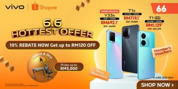 Vivo-Shopee-6.6-Hottest-Promotion-350x175 - Electronics & Computers IT Gadgets Accessories Johor Kedah Kelantan Kuala Lumpur Melaka Mobile Phone Negeri Sembilan Online Store Pahang Penang Perak Perlis Promotions & Freebies Putrajaya Sabah Sarawak Selangor Terengganu 