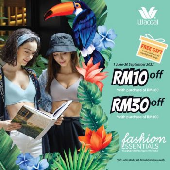 Wacoal-Suns-Out-Collection-Deal-at-Metrojaya-350x350 - Fashion Accessories Fashion Lifestyle & Department Store Johor Kedah Kelantan Kuala Lumpur Lingerie Melaka Negeri Sembilan Pahang Penang Perak Perlis Promotions & Freebies Putrajaya Sabah Sarawak Selangor Terengganu Underwear 