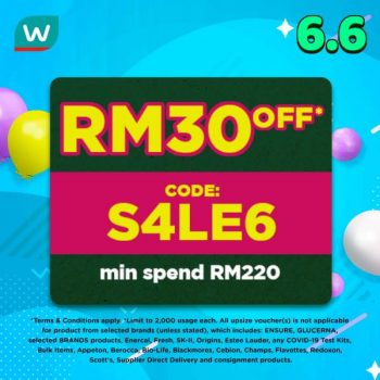 Watsons-Online-6.6-Sale-3-350x350 - Beauty & Health Cosmetics Health Supplements Johor Kedah Kelantan Kuala Lumpur Malaysia Sales Melaka Negeri Sembilan Online Store Pahang Penang Perak Perlis Personal Care Putrajaya Sabah Sarawak Selangor Terengganu 