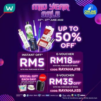 Watsons-Online-PG-Mid-Year-Sale-350x350 - Beauty & Health Cosmetics Health Supplements Johor Kedah Kelantan Kuala Lumpur Malaysia Sales Melaka Negeri Sembilan Online Store Pahang Penang Perak Perlis Personal Care Putrajaya Sabah Sarawak Selangor Terengganu 