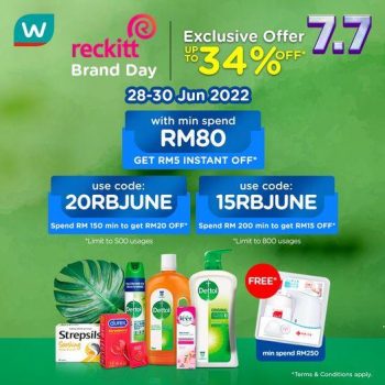 Watsons-Online-Reckitt-Brand-Day-Sale-350x350 - Beauty & Health Cosmetics Health Supplements Johor Kedah Kelantan Kuala Lumpur Malaysia Sales Melaka Negeri Sembilan Online Store Pahang Penang Perak Perlis Personal Care Putrajaya Sabah Sarawak Selangor Skincare Terengganu 