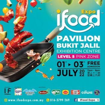 iFood-Expo-is-back-at-Pavilion-Bukit-Jalil-350x350 - Beverages Events & Fairs Food , Restaurant & Pub Kuala Lumpur Selangor 