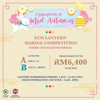 2022-Eco-Lantern-making-Competition-at-Malaysia-Grand-Bazaar-at-BBCC-350x350 - Events & Fairs Kuala Lumpur Others Selangor 