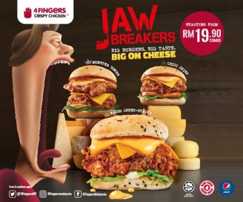4Fingers-Jawbreakers-Big-Burger-Deal-350x292 - Beverages Food , Restaurant & Pub Johor Kedah Kelantan Kuala Lumpur Melaka Negeri Sembilan Pahang Penang Perak Perlis Promotions & Freebies Putrajaya Sabah Sarawak Selangor Terengganu 