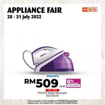 AEON-BiG-Appliance-Fair-Promotion-14-350x350 - Electronics & Computers Home Appliances Johor Kedah Kelantan Kitchen Appliances Kuala Lumpur Melaka Negeri Sembilan Pahang Penang Perak Perlis Promotions & Freebies Putrajaya Sabah Sarawak Selangor Supermarket & Hypermarket Terengganu