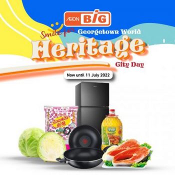 AEON-BiG-Georgetown-World-Heritage-City-Day-Promotion-350x350 - Johor Kedah Kelantan Kuala Lumpur Melaka Negeri Sembilan Pahang Penang Perak Perlis Promotions & Freebies Putrajaya Sabah Sarawak Selangor Supermarket & Hypermarket Terengganu 