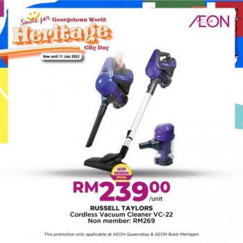 AEON-Georgetown-World-Heritage-City-Day-Promotion-7-350x350 - Johor Kedah Kelantan Kuala Lumpur Melaka Negeri Sembilan Pahang Penang Perak Perlis Promotions & Freebies Putrajaya Sabah Sarawak Selangor Supermarket & Hypermarket Terengganu 