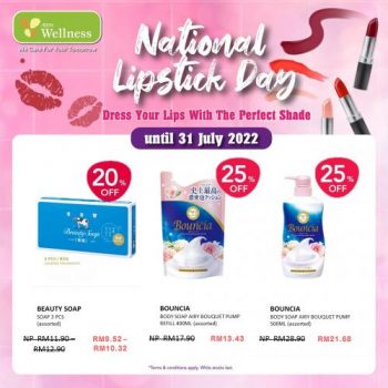 AEON-Wellness-7-350x350 Now till 31 Jul 2022: AEON Wellness National Lipstick Day Promotion