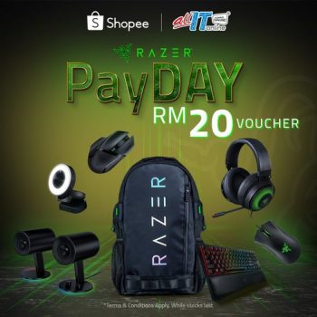 All-It-Hypermarket-Razer-Payday-Sale-350x350 - Computer Accessories Electronics & Computers IT Gadgets Accessories Johor Kedah Kelantan Kuala Lumpur Malaysia Sales Melaka Negeri Sembilan Online Store Pahang Penang Perak Perlis Putrajaya Sabah Sarawak Selangor Terengganu 