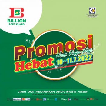 BILLION-Hari-Raya-Haji-Promotion-at-Port-Klang-350x350 - Promotions & Freebies Selangor Supermarket & Hypermarket 