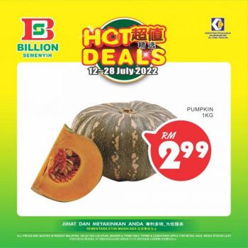 BILLION-Hot-Deals-Promotion-at-Semenyih-15-350x350 - Promotions & Freebies Selangor Supermarket & Hypermarket 
