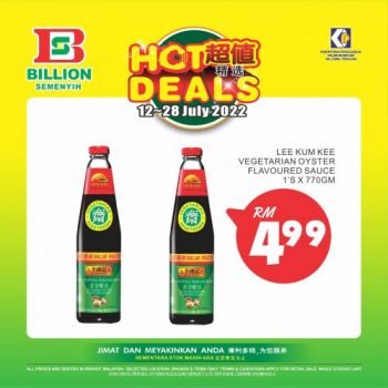 BILLION-Hot-Deals-Promotion-at-Semenyih-2-350x350 - Promotions & Freebies Selangor Supermarket & Hypermarket 