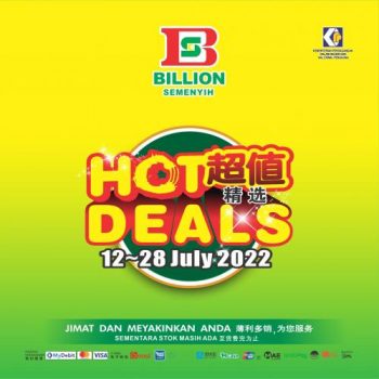 BILLION-Hot-Deals-Promotion-at-Semenyih-350x350 - Promotions & Freebies Selangor Supermarket & Hypermarket 