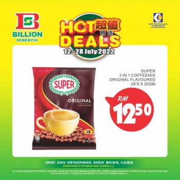 BILLION-Hot-Deals-Promotion-at-Semenyih-4-350x350 - Promotions & Freebies Selangor Supermarket & Hypermarket 