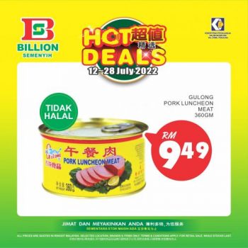 BILLION-Hot-Deals-Promotion-at-Semenyih-7-350x350 - Promotions & Freebies Selangor Supermarket & Hypermarket 